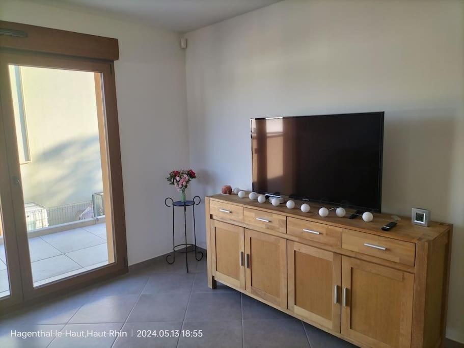 Apartment Einliegerwohnung Hagenthal-le-Haut Buitenkant foto