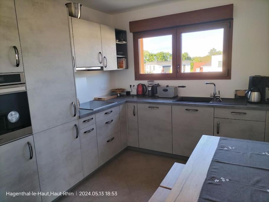 Apartment Einliegerwohnung Hagenthal-le-Haut Buitenkant foto